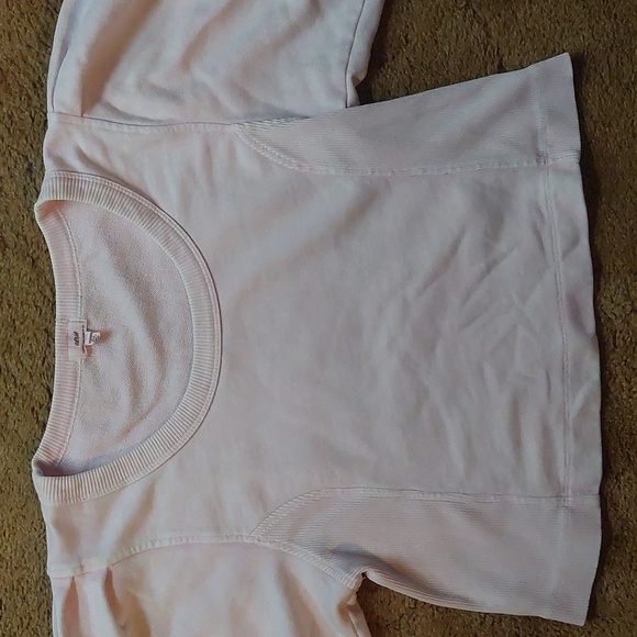 Aerie Pink Puff Sleeve Crop Top - Picture 4 of 6